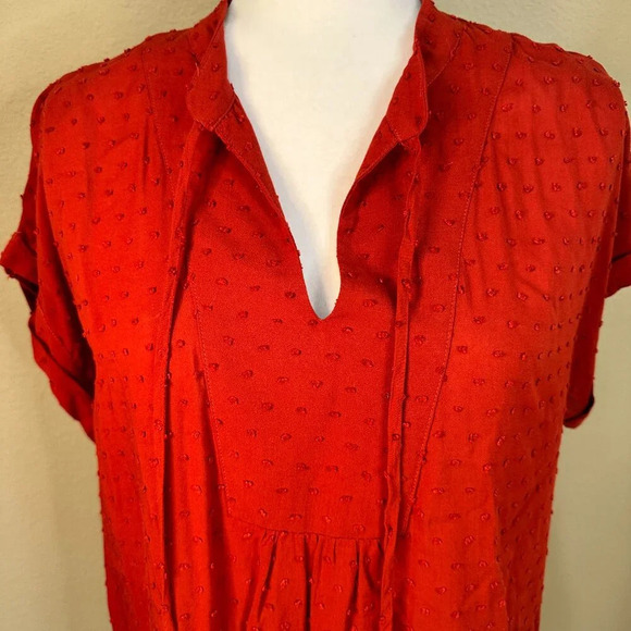NORDSTROM Pleione Nubby V Neck Blouse - medium - Picture 4 of 10